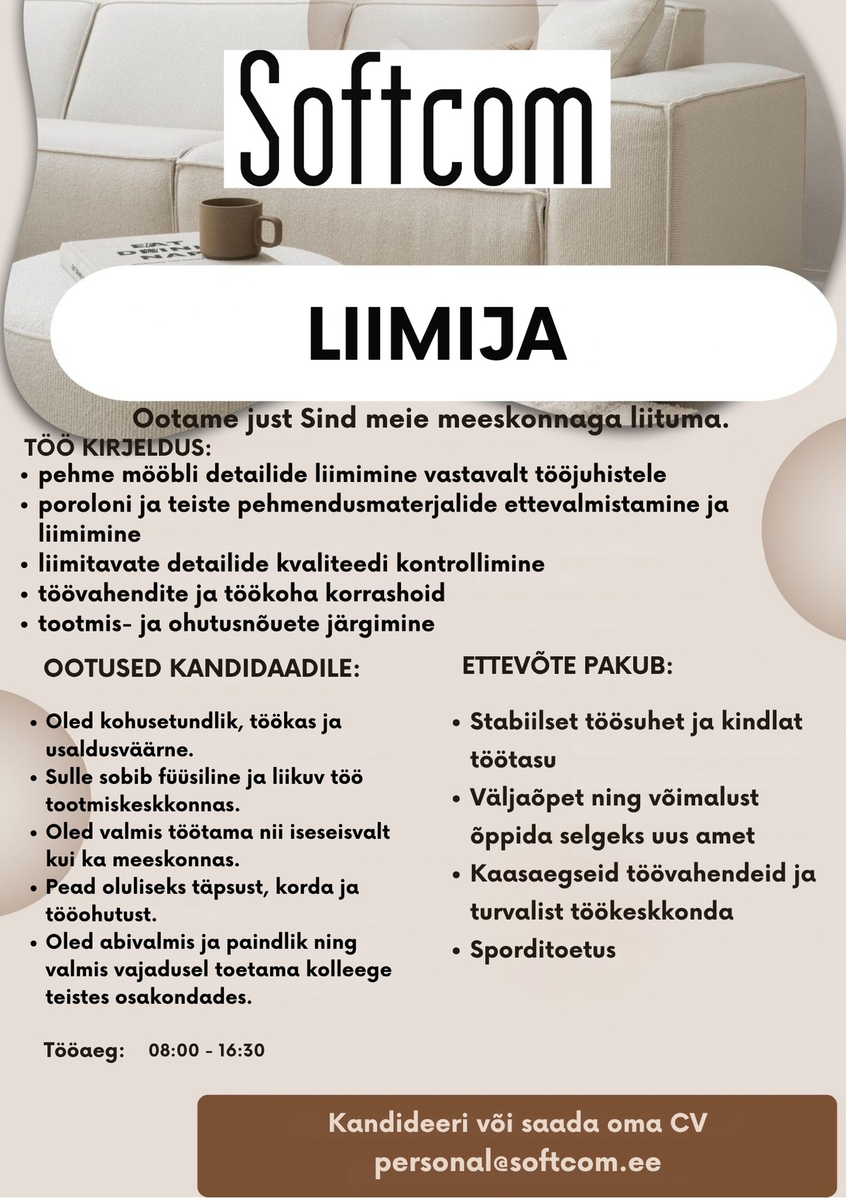 Softcom OÜ Liimija