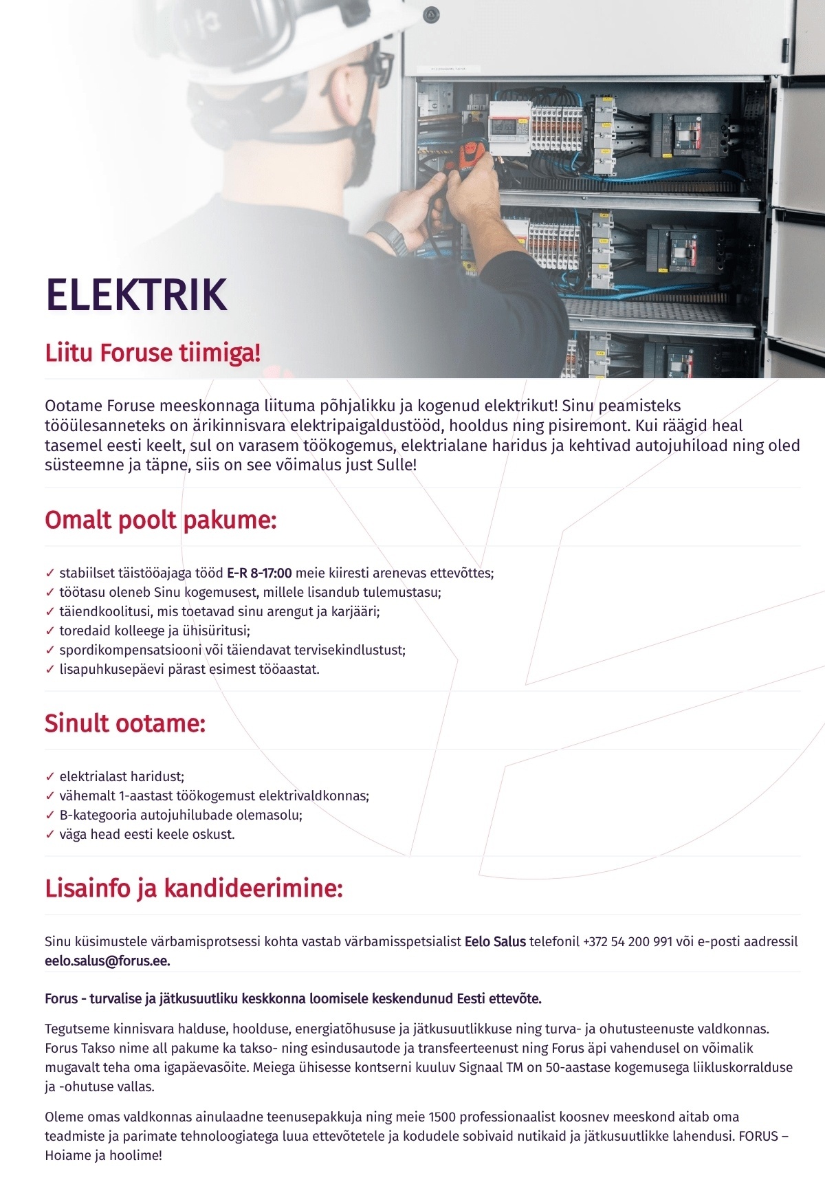 Forus Security AS Elektrik Harjumaal