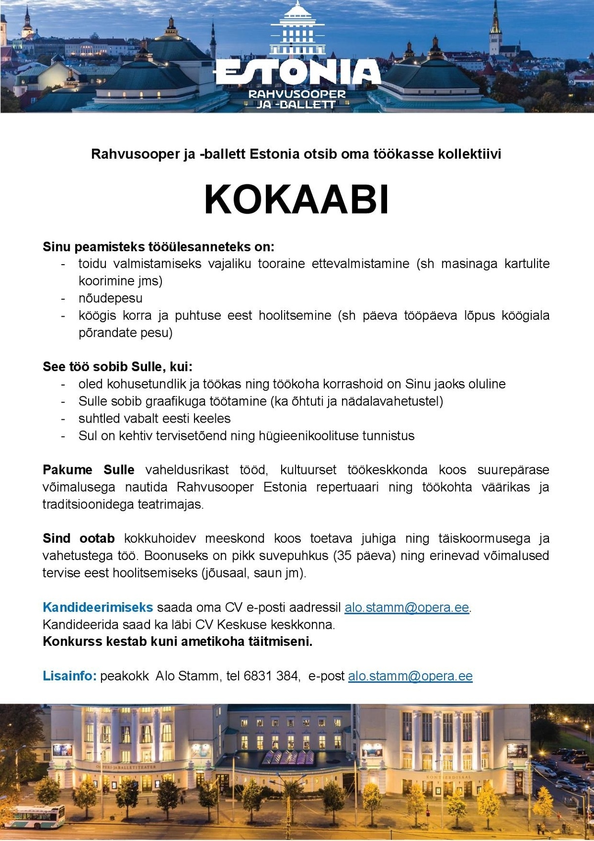 Rahvusooper Estonia Kokaabi