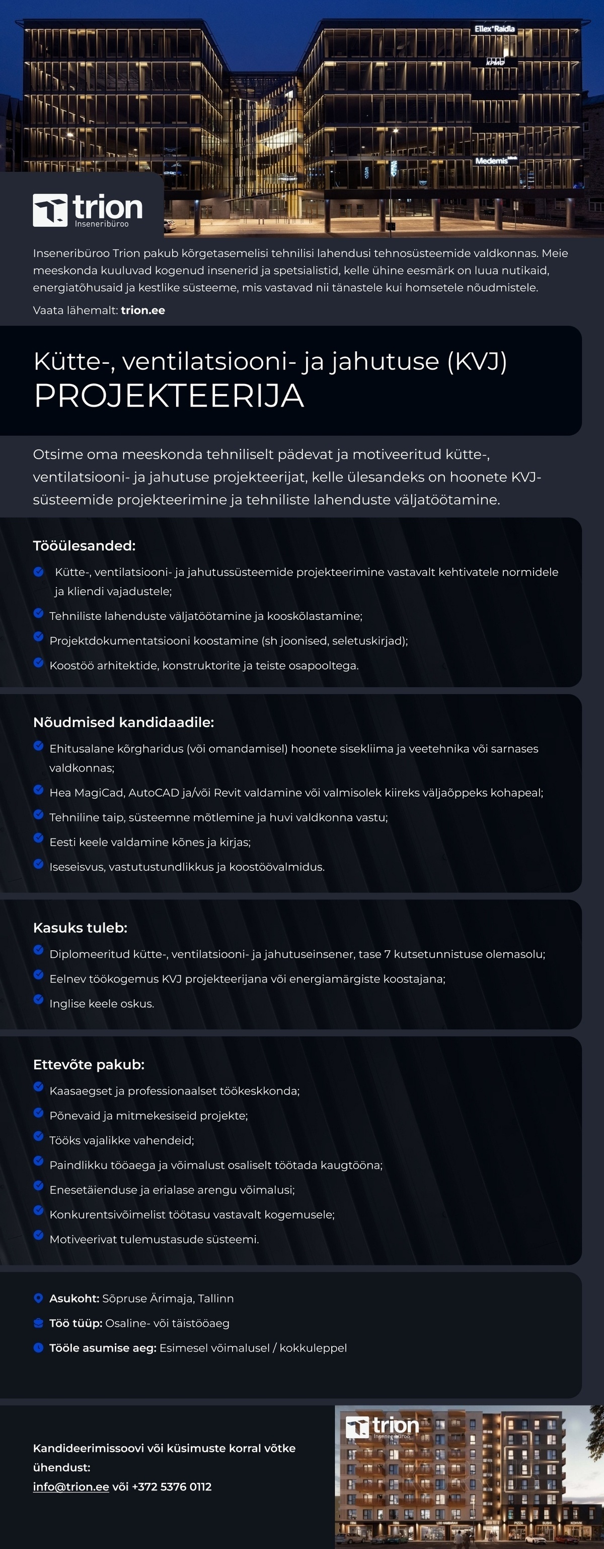 IB Trion KVJ projekteerija