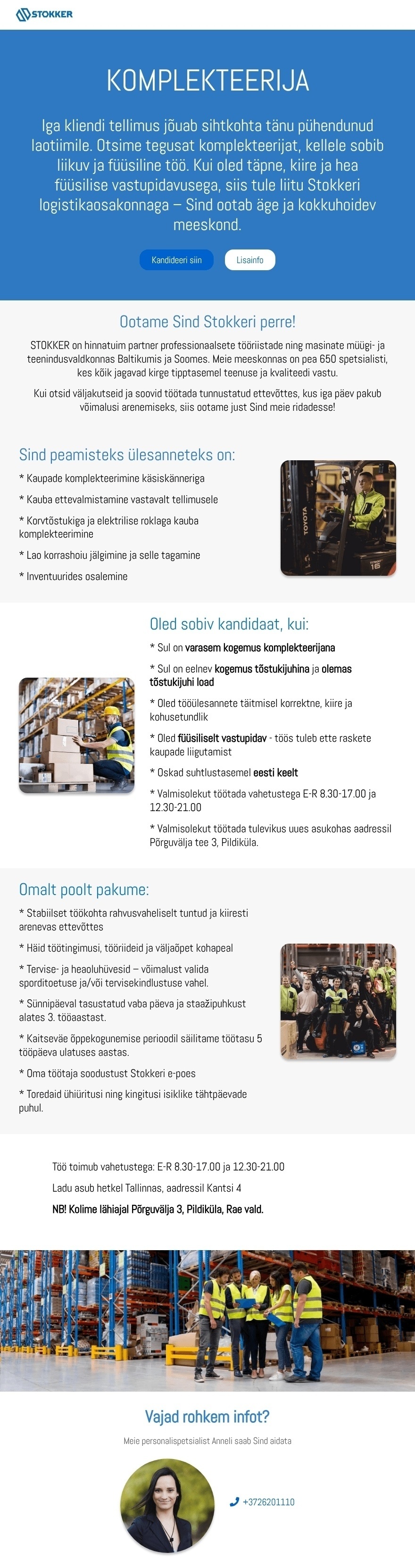 AS Stokker Komplekteerija