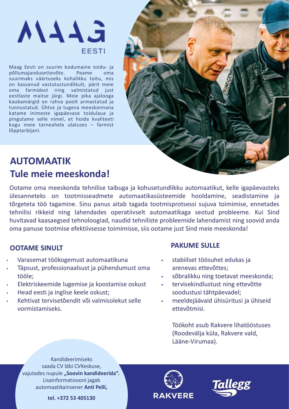Maag Eesti AS Automaatik