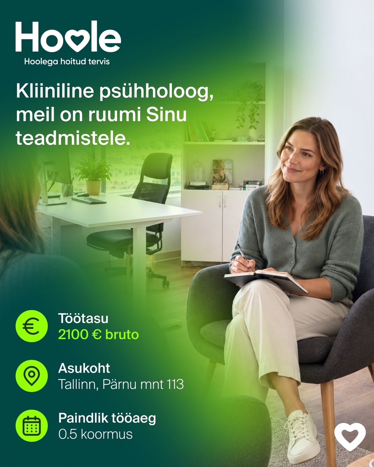 Hoole OÜ Kliiniline psühholoog