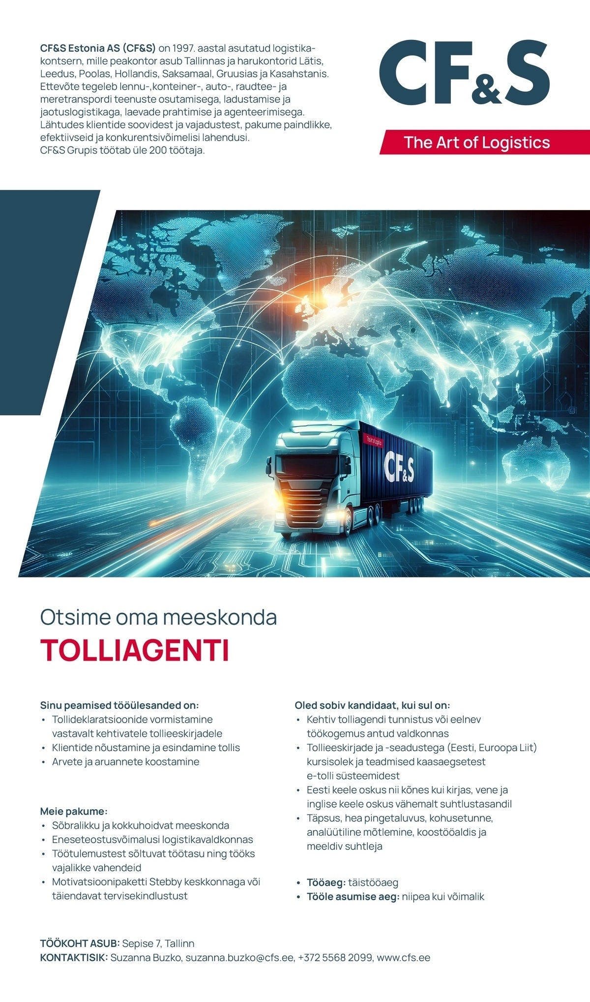 CF&S ESTONIA AS Tolliagent