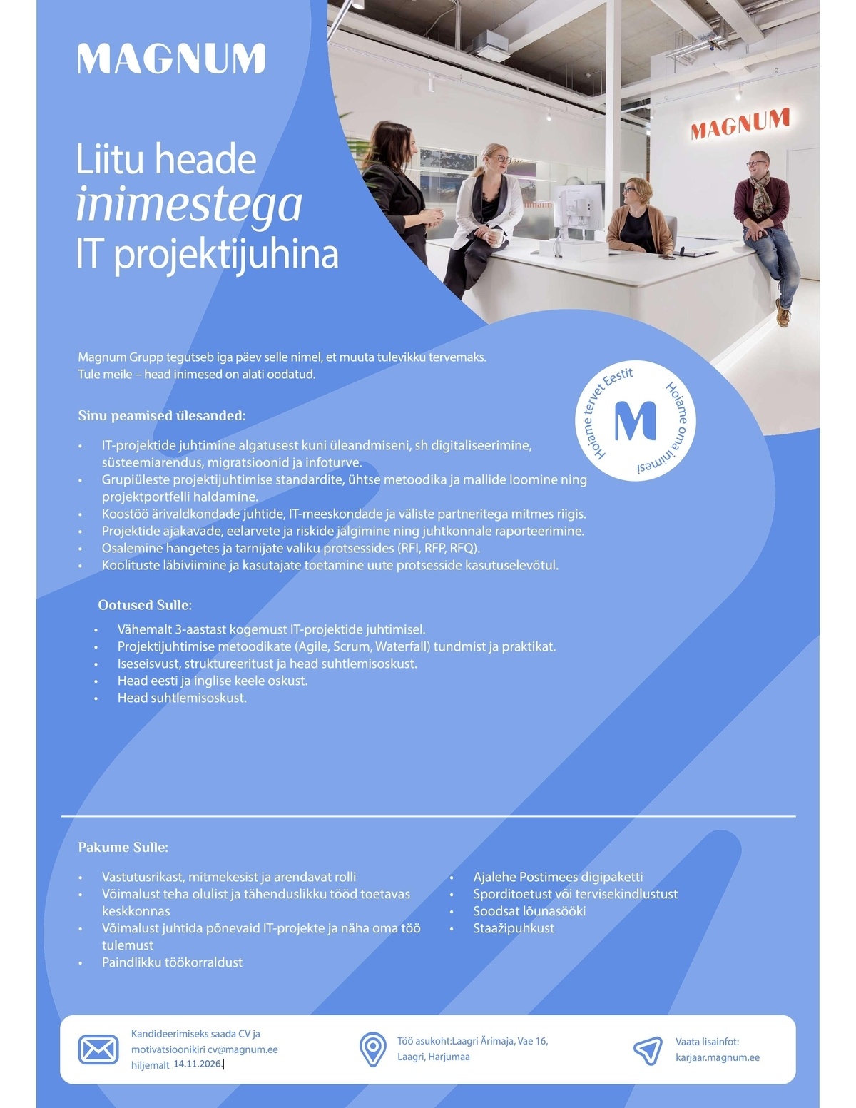 Magnum AS IT projektijuht