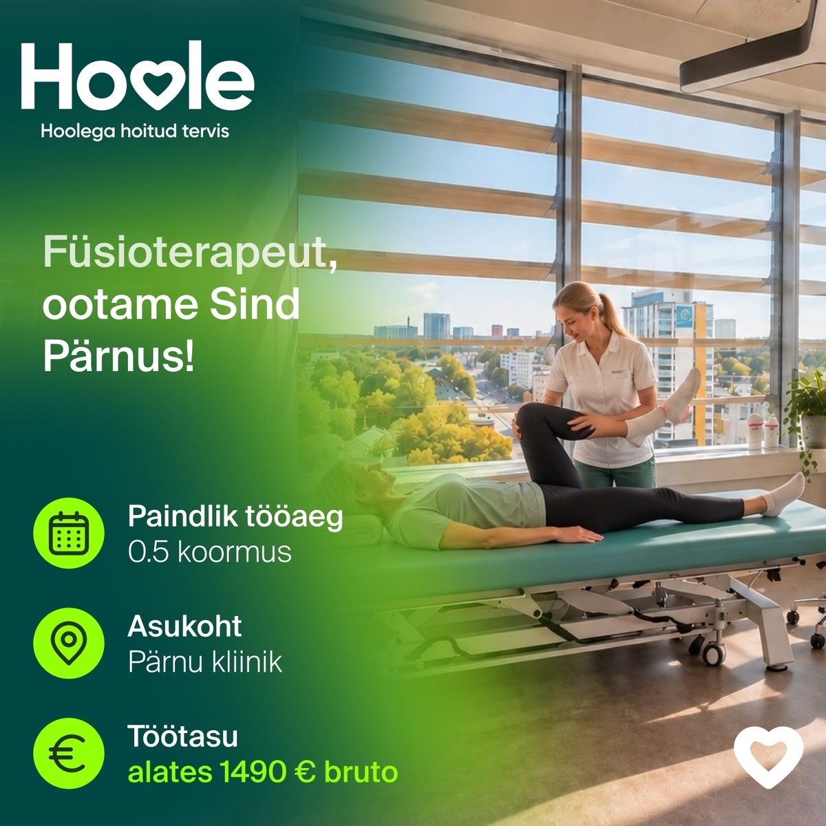 Hoole OÜ Füsioterapeut