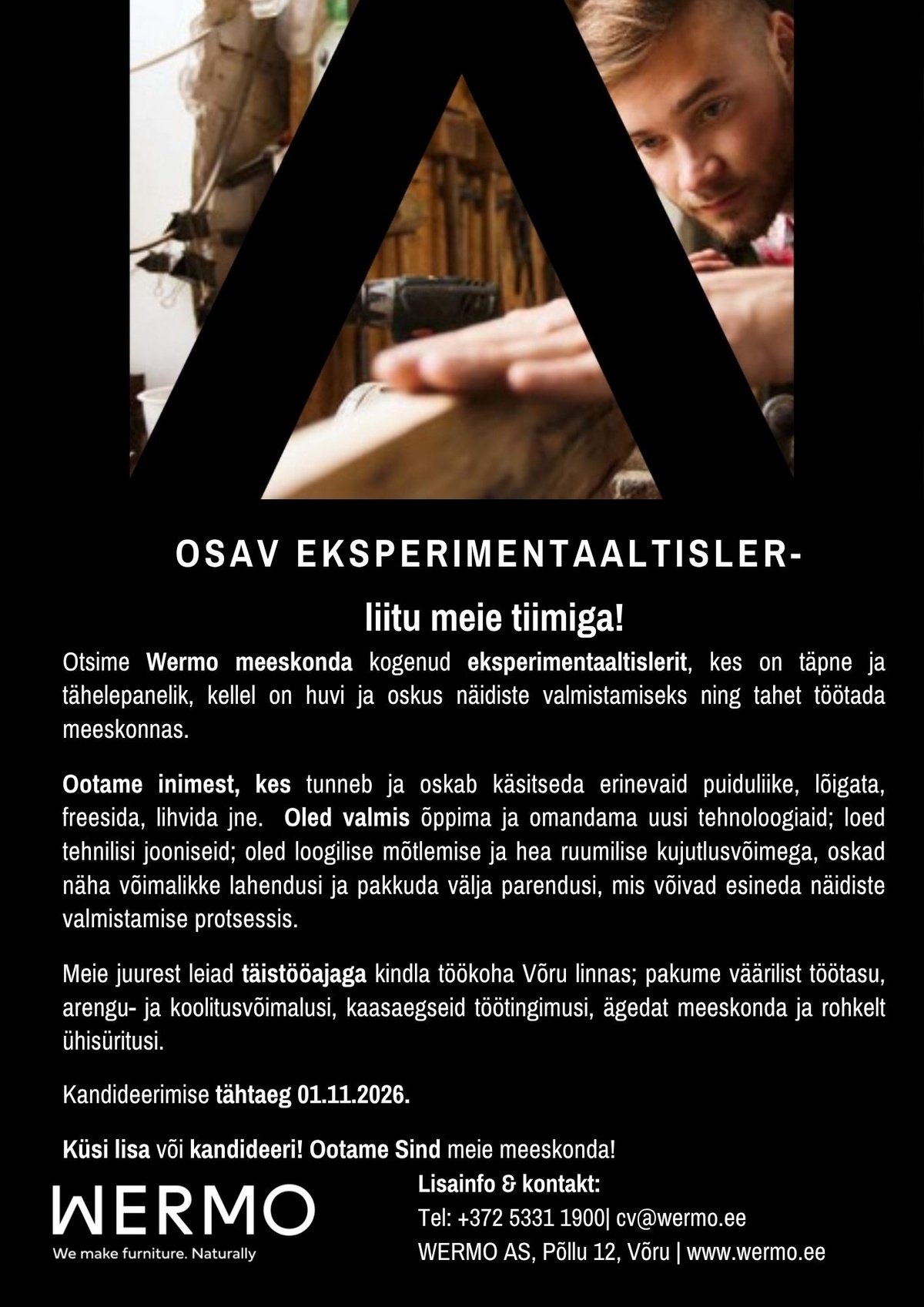 Wermo AS Eksperimentaaltisler