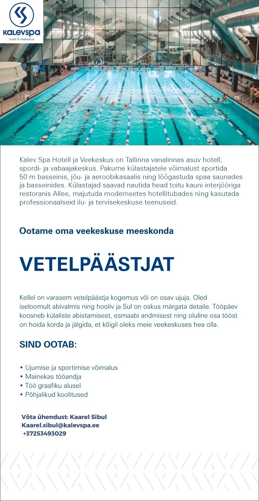 Kalevi Veekeskus OÜ Vetelpäästja