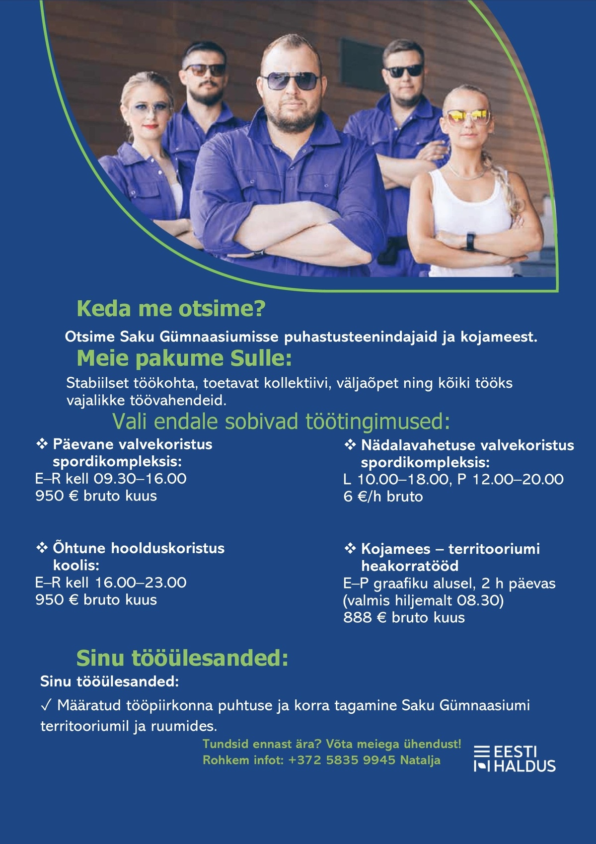 OÜ Eesti Haldus Puhastusteenindaja