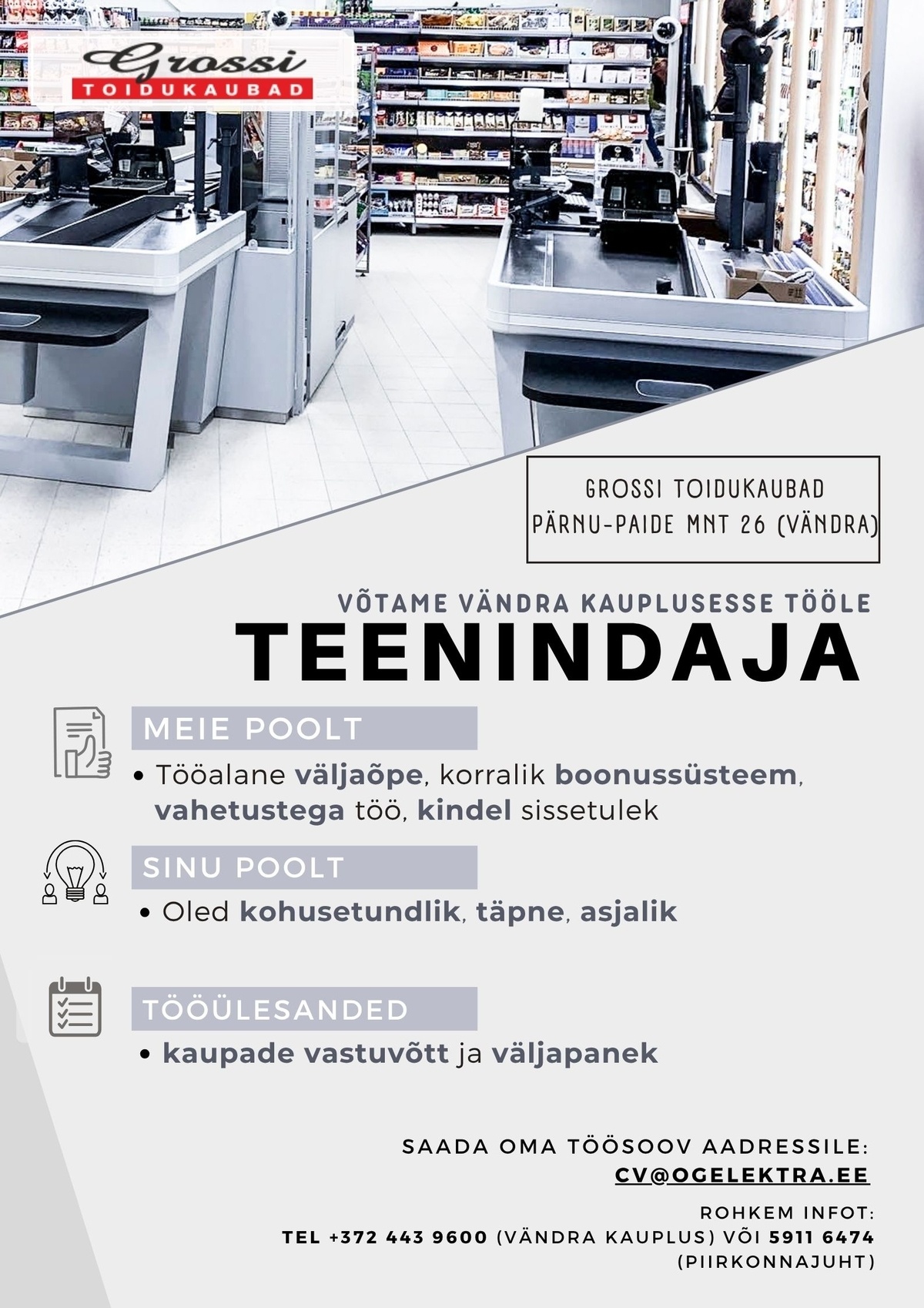 OG Elektra AS Teenindaja (Vändra)