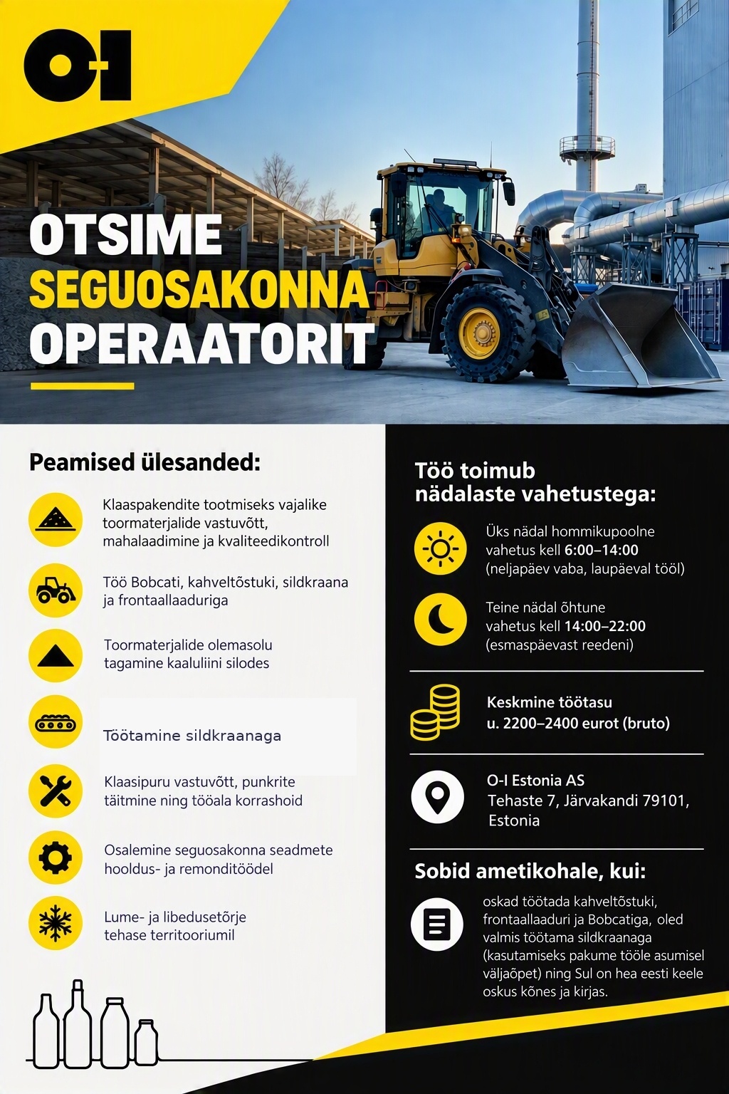 O-I ESTONIA AS SEGUOSAKONNA OPERAATOR