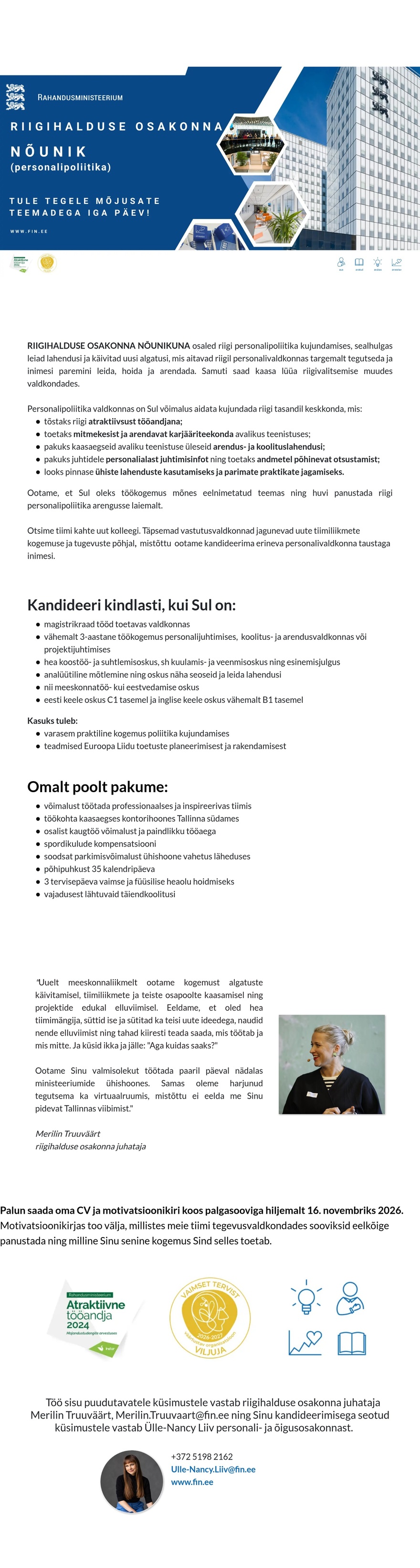 Rahandusministeerium Nõunik