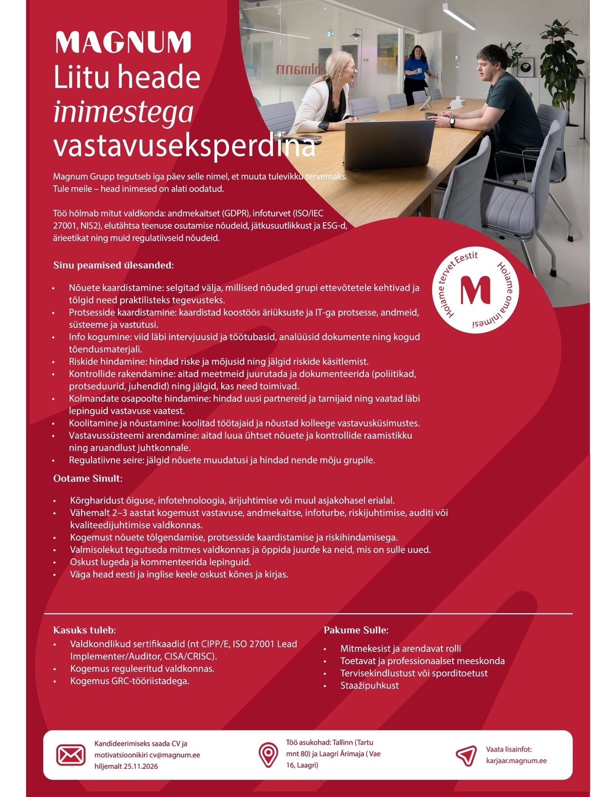 Magnum AS Vastavusekspert