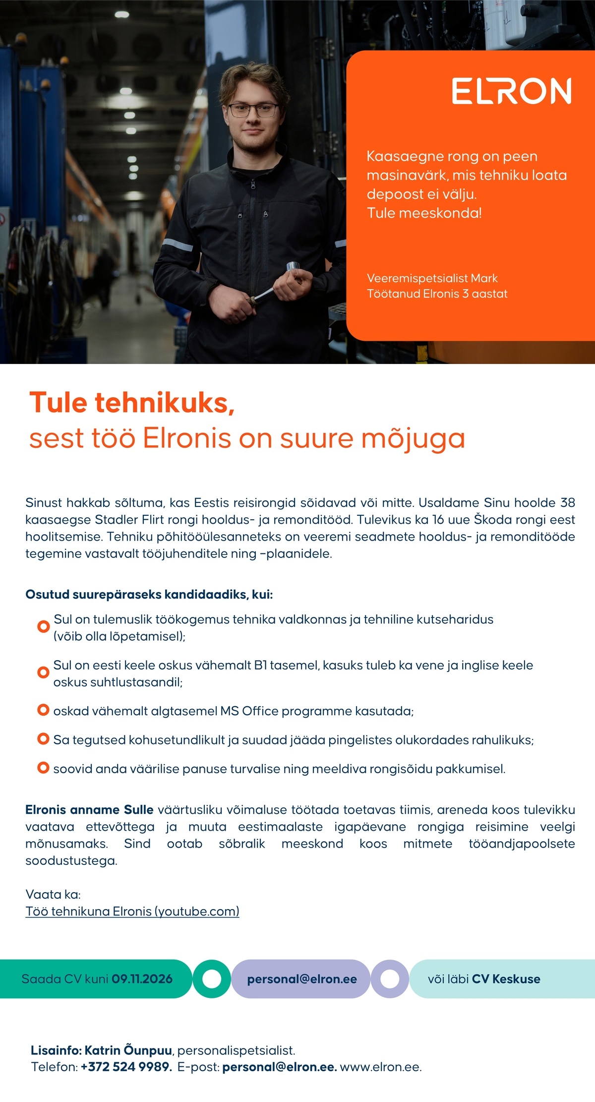 AS Eesti Liinirongid Tehnik