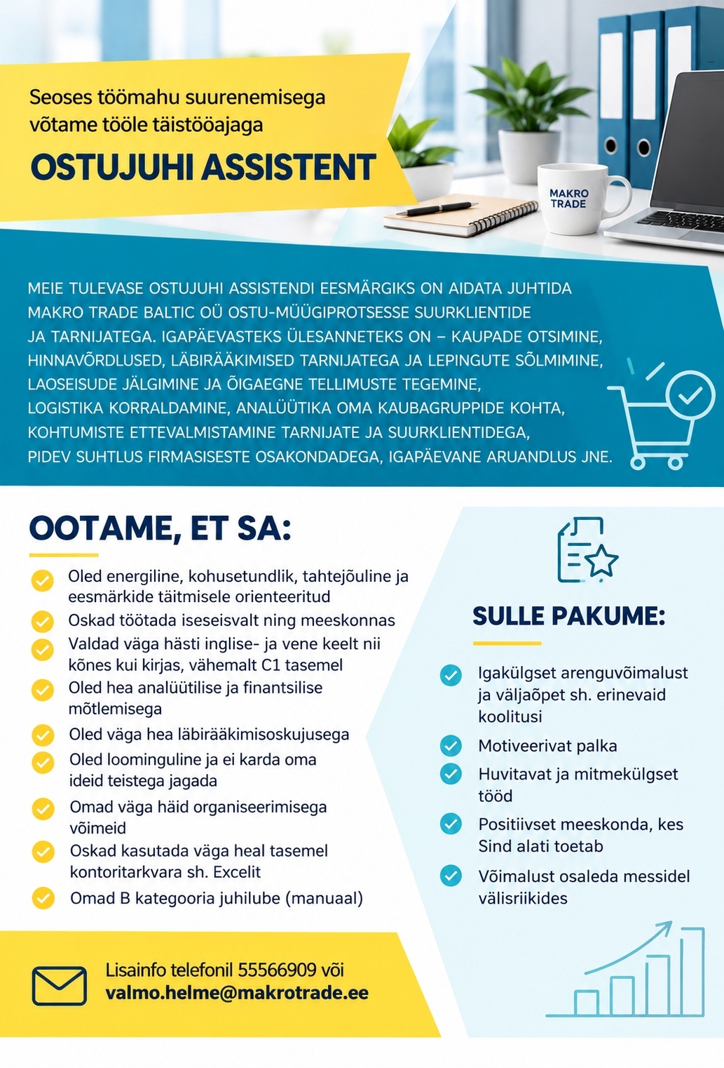 Makro Trade Baltic OÜ Ostuassistent